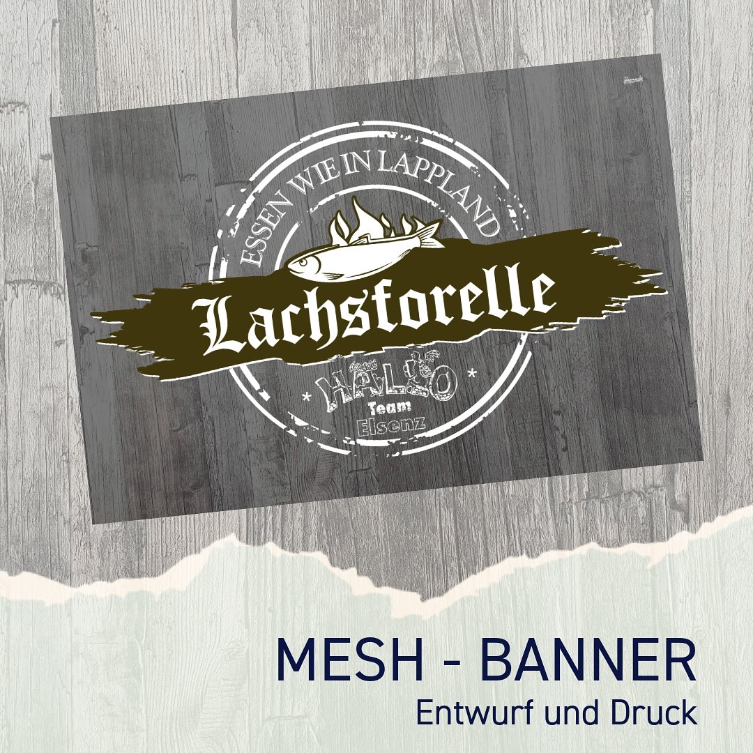 🎨 Design trifft auf Funktion.
Ob für Events, Baustellen oder Fassaden.
Mesh Banner - die Wind und Wetter trotzen 🌬️☀️
✔️ Individuelles Design
✔️ UV- und wetterbeständiger Druck
✔️ Perfekt für den Outdoor-Einsatz

💡 Du brauchst einen Hingucker mit Durchblick? Dann ist Mesh genau das Richtige. 
#MeshBanner #BannerDruck #DesignUndDruck #Werbetechnik #OutdoorWerbung #Baustellenwerbung #PrintDesign #Eppingen #halloteam #ideenwerke #elsenz